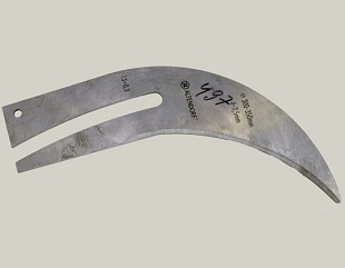 Нож расклинивающий для пазования 300-350х2,5 мм