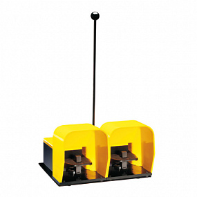 Ножной выключатель Lovato Electric Мод. KGD001, 2 педали, пластиковый корпус 1NO+1NC